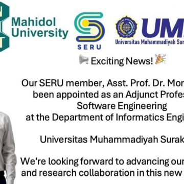 อาจารย์คณะ ICT ม.มหิดล (ICT Mahidol) ได้รับการแต่งตั้งเป็น Adjunct Professor in Software Engineering ณ Universitas Muhammadiyah Surakarta สาธารณรัฐอินโดนีเซีย