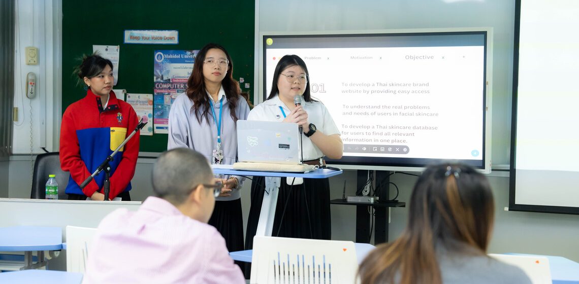29.11.2024_ICT-Senior-Project-Proposal-Presentation-2024_CV คณะ ICT ม.มหิดล (ICT Mahidol) จัดกิจกรรม “The Senior Project 2024 Proposal Presentation” ประจำปีการศึกษา 2567 ให้แก่นักศึกษา ICT หลักสูตรนานาชาติ