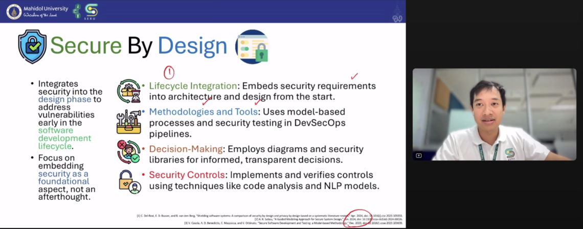 15.12.2024_Secure-Software-Development-Fundamentals_CV คณะ ICT ม.มหิดล (ICT Mahidol) จัดโครงการอบรมเชิงปฏิบัติการ “Secure Software Development Fundamentals”