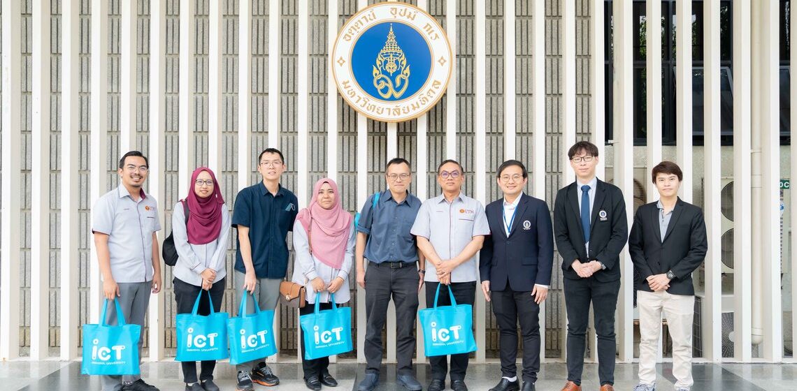 27.02.2025_Welcome-Delegates-Federation-of-Malaysia_CV คณะ ICT ม.มหิดล (ICT Mahidol) ให้การต้อนรับอาคันตุกะจาก Universiti Teknologi Malaysia (UTM) และ Universiti Teknologi Petronas (UTP) สหพันธรัฐมาเลเซีย ในโอกาสเข้าเยี่ยมชม พร้อมประชุมหารือความร่วมมือด้านวิชาการและด้านการวิจัย