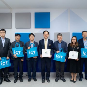 คณะ ICT ม.มหิดล (ICT Mahidol) ให้การต้อนรับอาคันตุกะจากโครงการ AI-COSS สาธารณรัฐเกาหลี ในโอกาสเข้าประชุมหารือความร่วมมือด้านวิชาการ