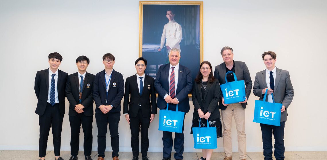 คณะ ICT ม.มหิดล (ICT Mahidol) ให้การต้อนรับอาคันตุกะจาก Durham University สหราชอาณาจักร ในโอกาสเข้าเยี่ยมเยียน และประชุมหารือความร่วมมือด้านวิชาการ