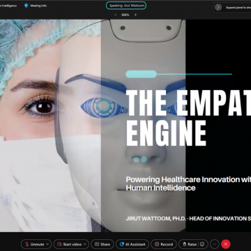 คณะ ICT ม.มหิดล (ICT Mahidol) จัดงานสัมมนาวิชาการออนไลน์ “Smart AI, Smart Health, Smarter You”หัวข้อ The Empathy Engine: Powering Healthcare Innovation with AI and Human Intelligence