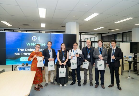 คณะ ICT ม.มหิดล (ICT Mahidol) ให้การต้อนรับอาคันตุกะจากมหาวิทยาลัยคู่ความร่วมมือของมหาวิทยาลัยมหิดล ในโอกาสเข้าเยี่ยมชม MIRU LAB