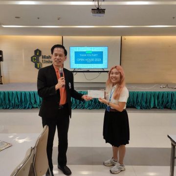 ICT Mahidol organized the “MUICT Open House 2023: Thank You Party”
