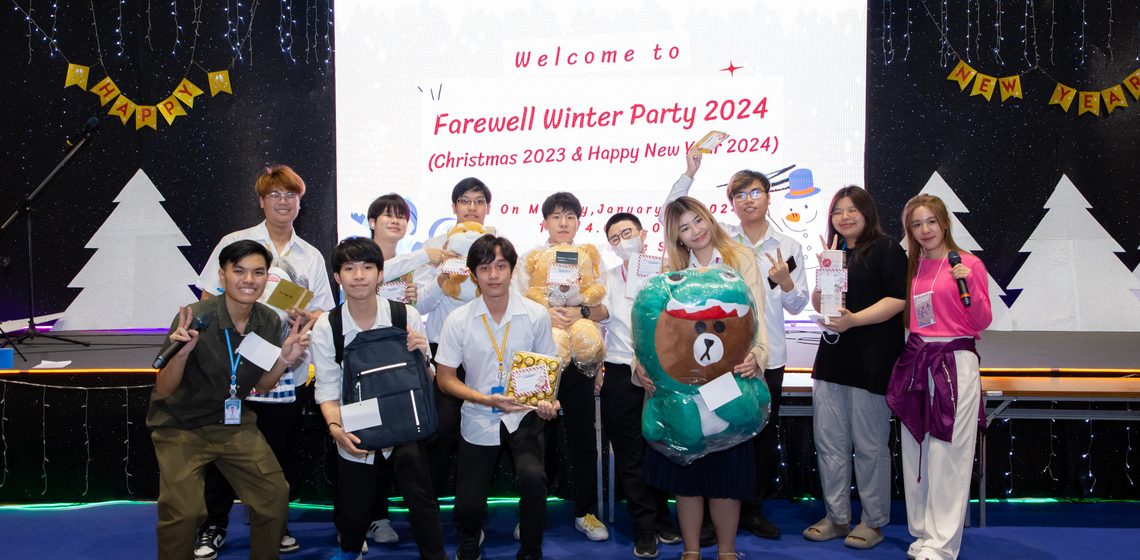 ICT Mahidol students organized the “Farewell Winter Party Activity 2024”