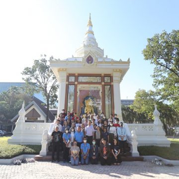 ICT Mahidol organized “Homage-Paying to Holy Places, Merit-Making Ceremony, and New Year Celebration on the Occasion of New Year 2024”