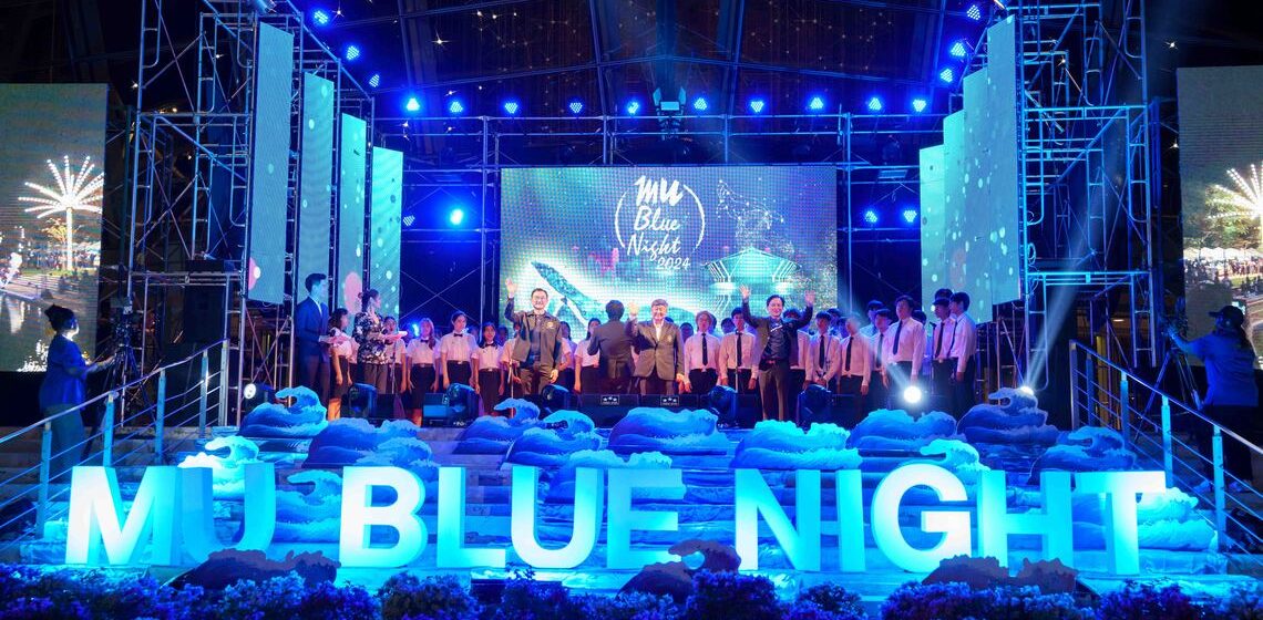 ICT Mahidol participated in the “MU BLUE NIGHT 2024”