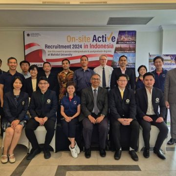 ICT Mahidol participated in the “Active Recruitment and On-Site Interview 2024” in the Republic of Indonesia
