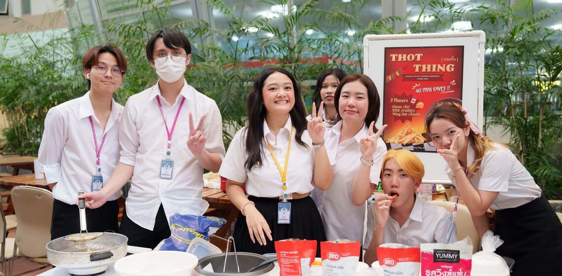 ICT Mahidol organized the “MUICT Songkran Market Festival #2”
