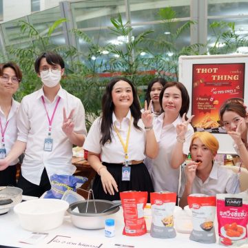 ICT Mahidol organized the “MUICT Songkran Market Festival #2”