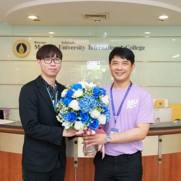 ICT Mahidol offered congratulations to Mahidol University International College (MUIC) for its 38th founding anniversary