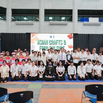 ICT Mahidol organized the “Asian Crafts & Food Culture”
