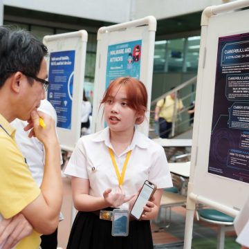 ICT Mahidol organized the ” Mini Poster Presentation of ITGE182 Cybersecurity Awareness Course Projects”