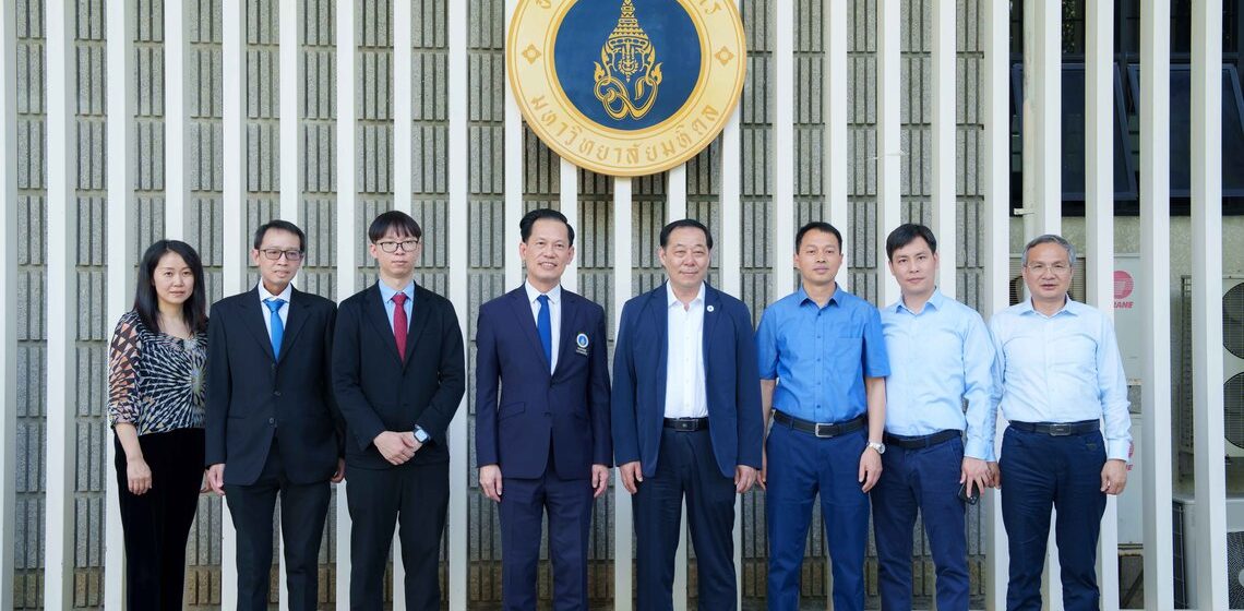 ICT Mahidol welcomed the delegation from Tianjin University, People’s Republic of China on the occasion of their visit to discuss cooperation with Mahidol University