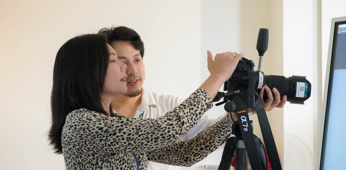 ICT Mahidol organized a workshop on “Basic Photography and Media Design with Canva to Promote Branding”