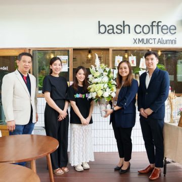 ICT Mahidol participated in the opening ceremony of “bash coffee X MUICT Alumni”