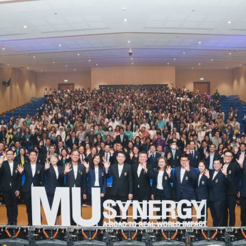 ICT Mahidol Dean participated in Mahidol Town Hall: A Road to Real World Impact “Direction and Administrative Goals of Mahidol University”