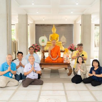 ICT Mahidol organized Dhamma Lecture on “Noble Progress” in observance of Makha Bucha Day