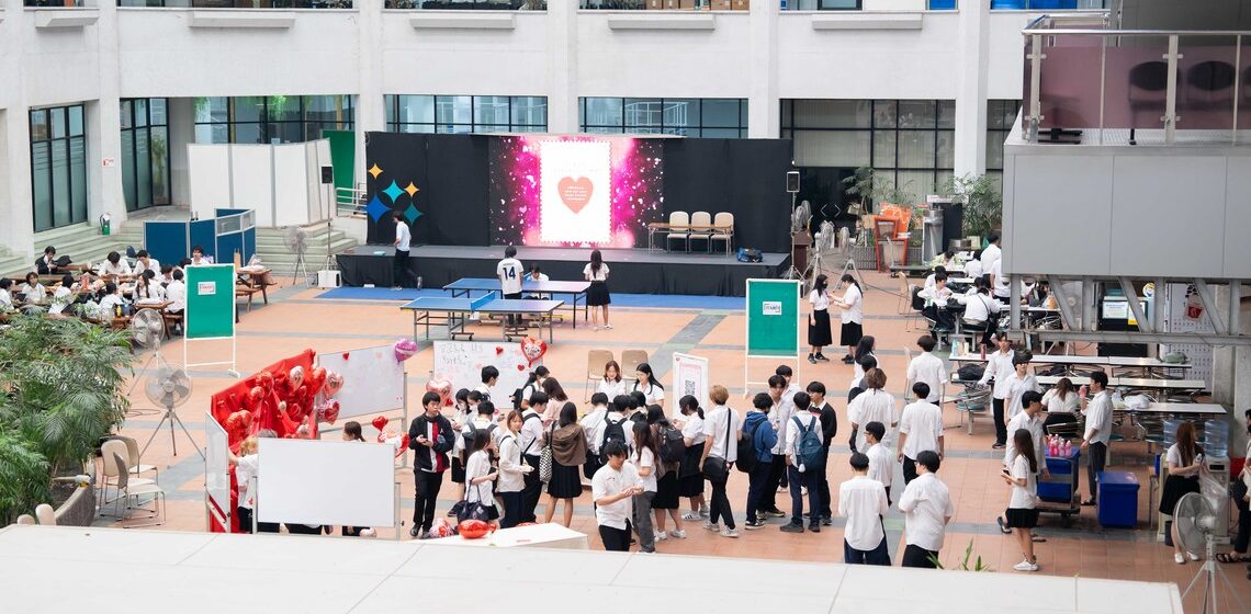 ICT Mahidol students organized “ICT x DST Valentine’s Day 2025”