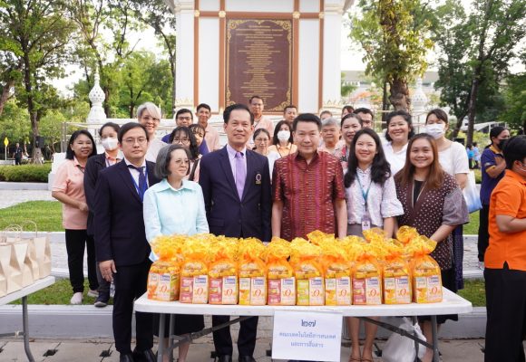 ICT Mahidol Participated in the Alms-giving Ceremony under the 2025 Cultural Preservation Project: “Mahidol Yontai Vithi Tham”