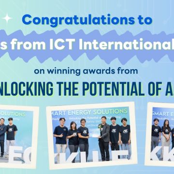 ICT Mahidol Students won awards at the “Hackathon: Unlocking the Potential of A.I. Engineering” at Khon Kaen University