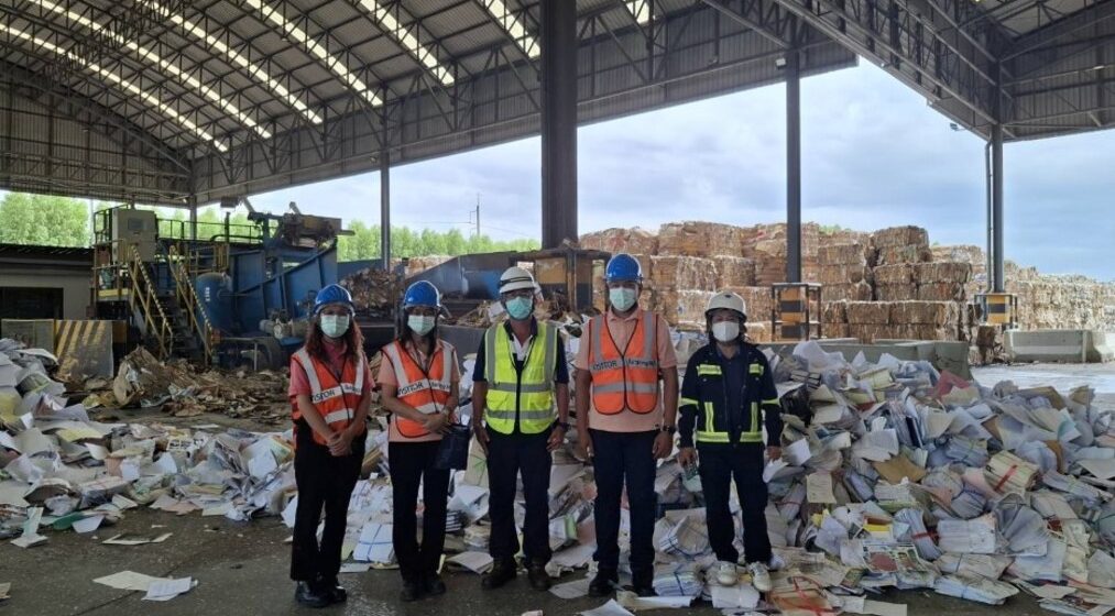 07.08.2025_Paper Recycling Project 2025_CV ICT Mahidol Participated in the “Bringing Paper Back Home” Project at Siam Kraft Industry Co., Ltd., Ratchaburi
