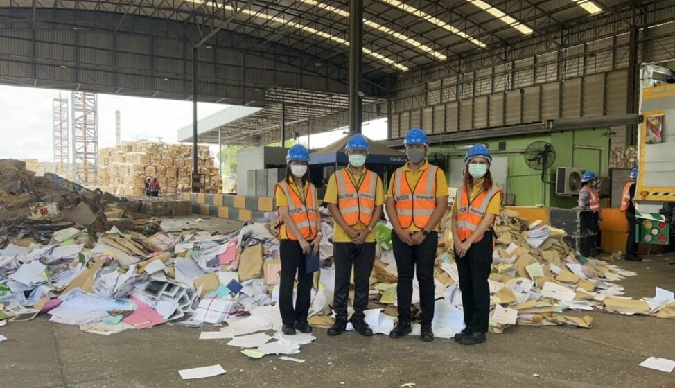 25.08.2025_Paper Recycling Project 2025_Phase2_CV ICT Mahidol Participated in the “Bringing Paper Back Home” Project (Phase 2) at Siam Kraft Industry Co., Ltd., Ratchaburi