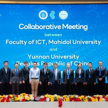 ICT Mahidol Welcomed the Delegation from Yunnan University, People’s Republic of China