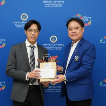 ICT Mahidol extended congratulations on the 52nd Anniversary of the Faculty of Environment and Resource Studies, Mahidol University