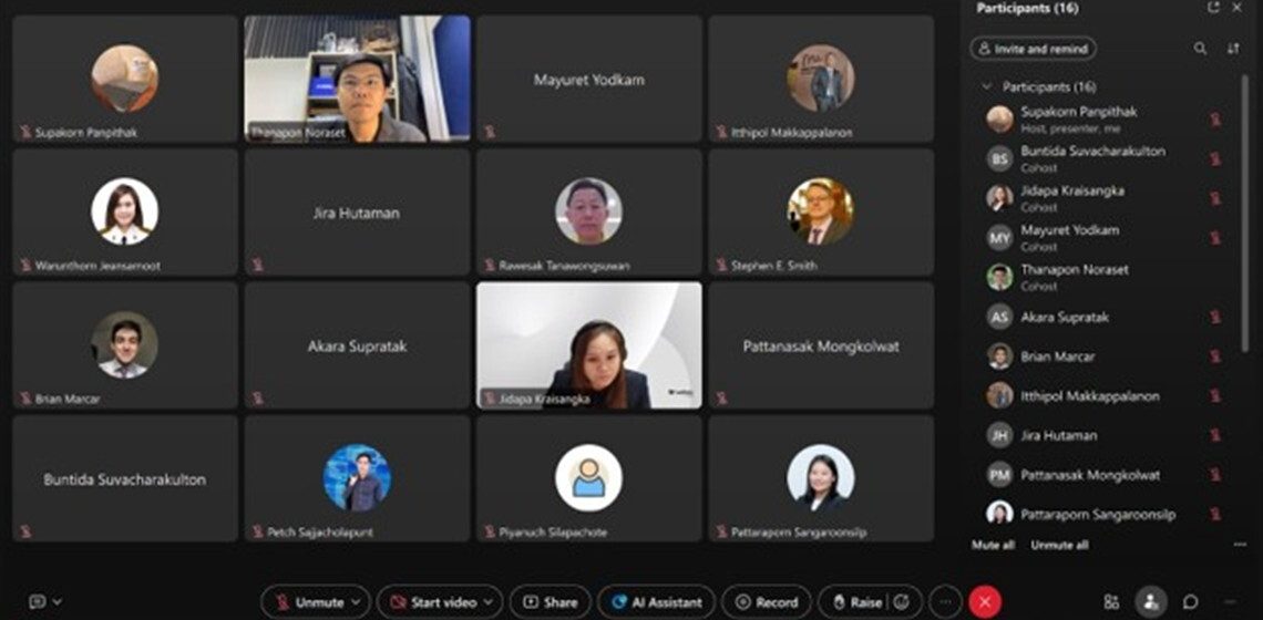 ICT Mahidol held an online admission interview for “ICT Portfolio Round: Academic Year 2026”