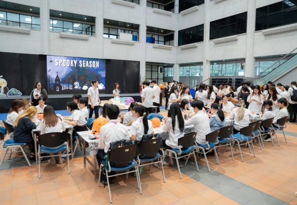ICT Mahidol’s scholarship recipients organized the “ICTxDST Spooky Season 2025”