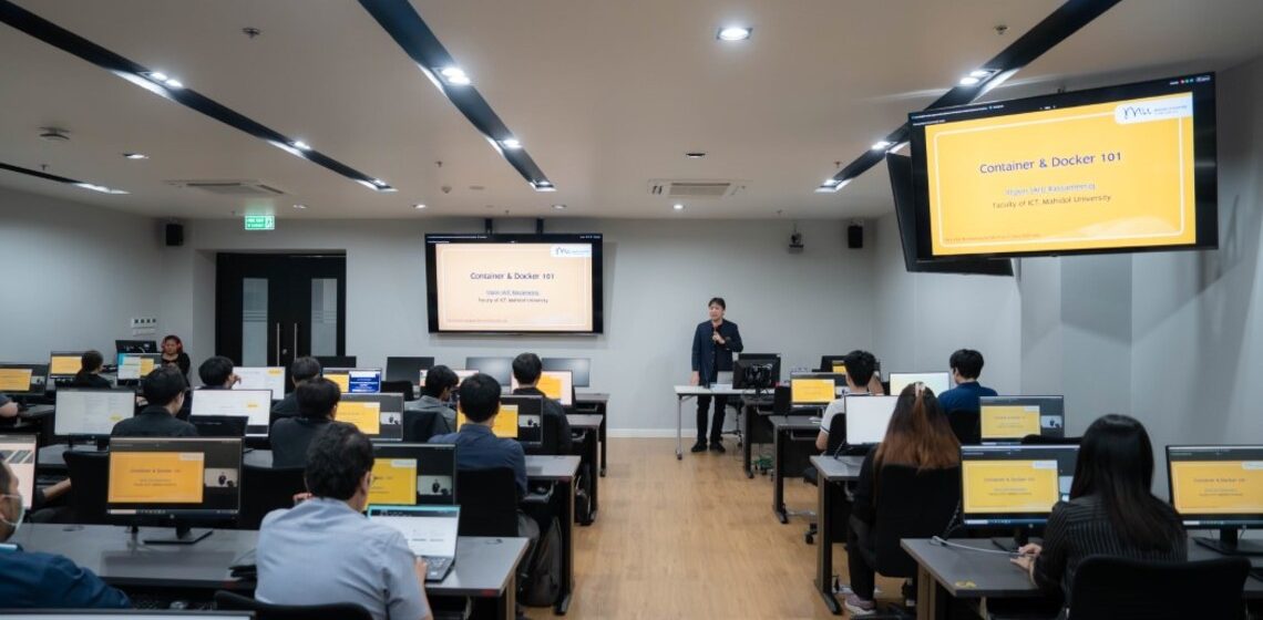 27.10.2025_Containerized Everthing Workshop for Wensite Developer 2025_CV ICT Mahidol Faculty Member Served as Guest Speaker at “Containerize Everything” Workshop for Mahidol University Website Administrators and Developers