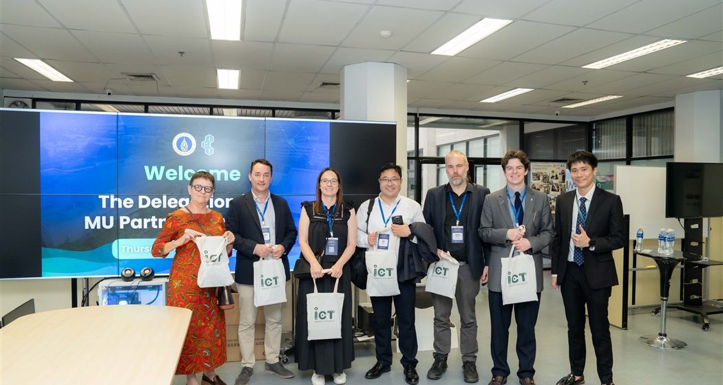 ICT Mahidol Welcomed a Delegation from Mahidol University’s Partner Universities on a Visit to MIRU Lab