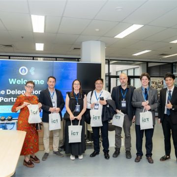 ICT Mahidol Welcomed a Delegation from Mahidol University’s Partner Universities on a Visit to MIRU Lab