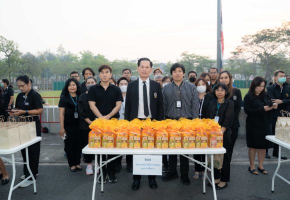 ICT Mahidol Participated in the 100-Day Merit-Making Ceremony in Royal Tribute to Her Majesty Queen Sirikit The Queen Mother
