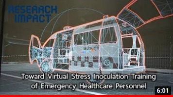 Toward Virtual Stress Inoculation Training of Emergency Healthcare Personnel-Research Impact